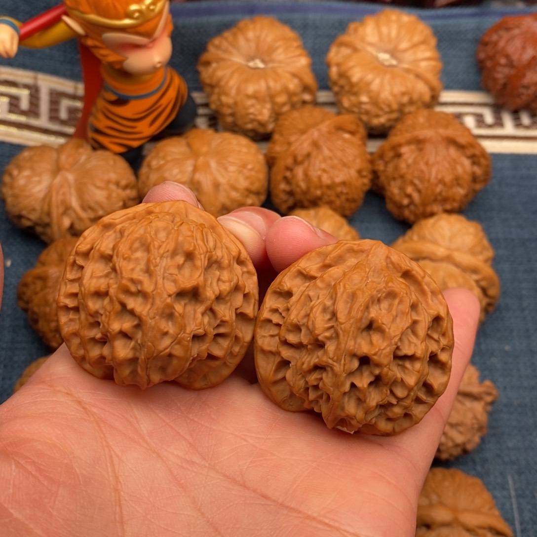 文玩核桃把件39全品苹果