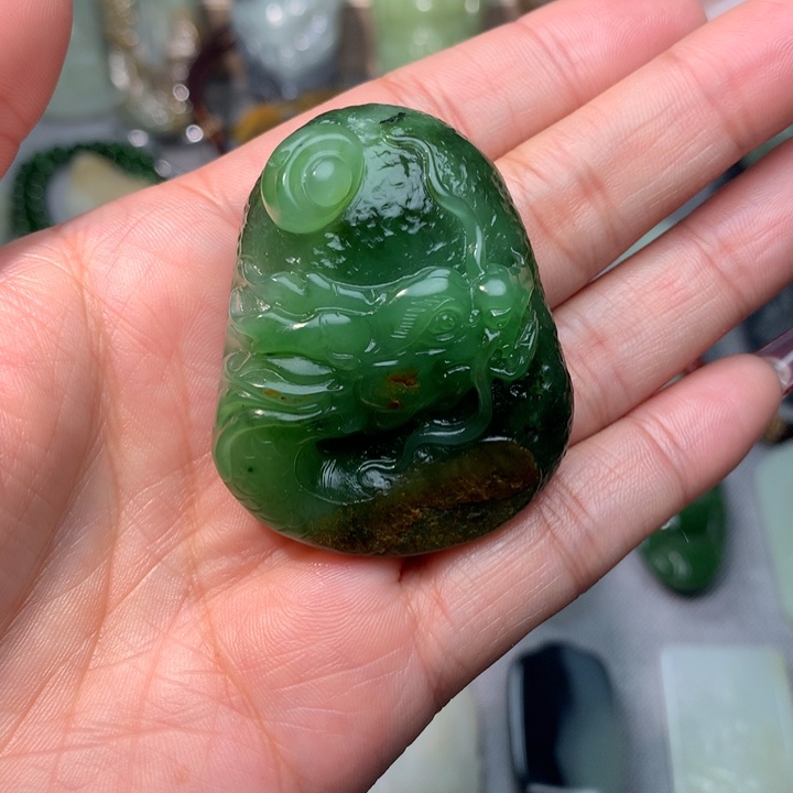 和田玉挂件未镶嵌