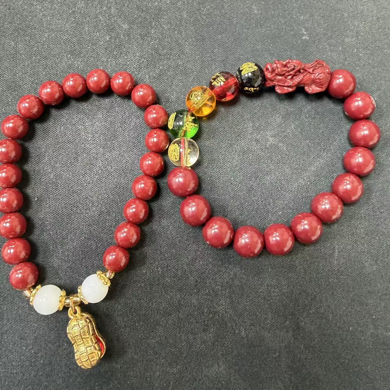 含辰砂工艺品【无礼盒】精品手串ZH111002