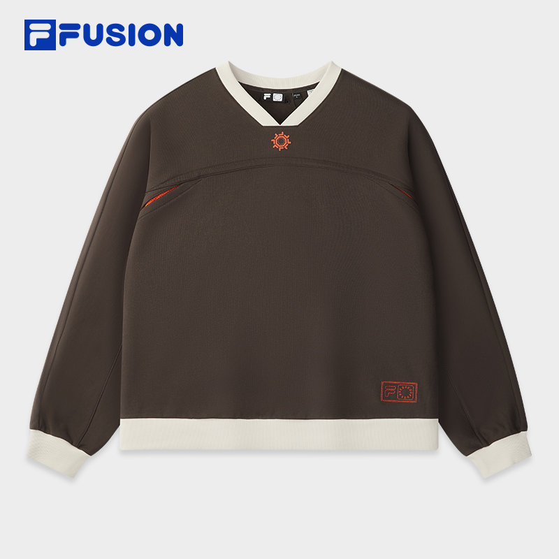 FILAfusion斐乐潮牌联名款男士秋季时尚长袖套头卫衣T11M536203