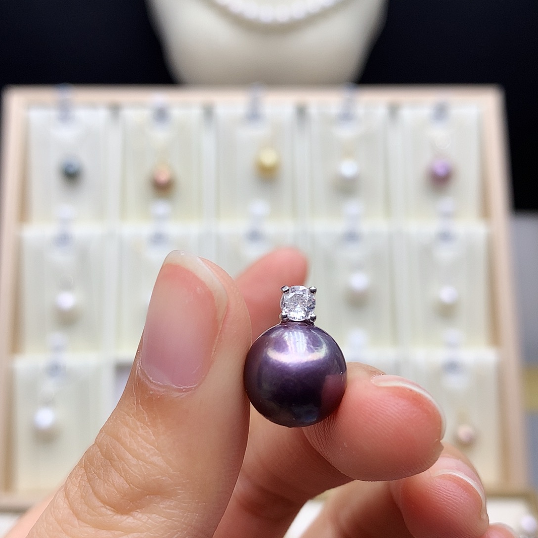 淡水珍珠颈饰合金