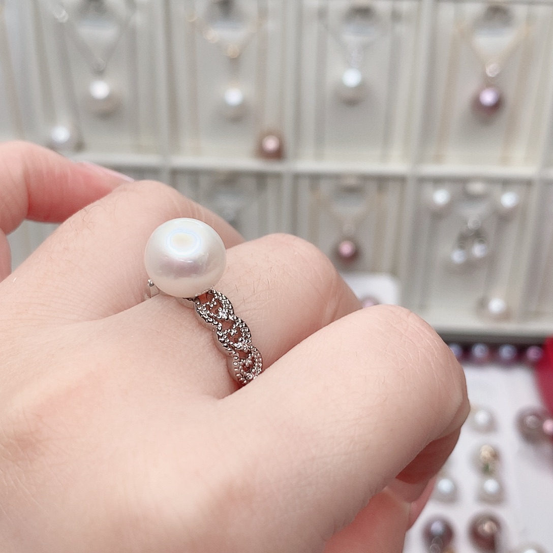 合金吊坠(赠链)淡水珍珠