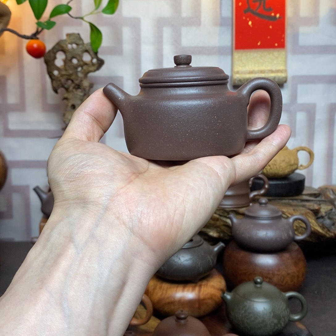 紫砂茶具天青德钟