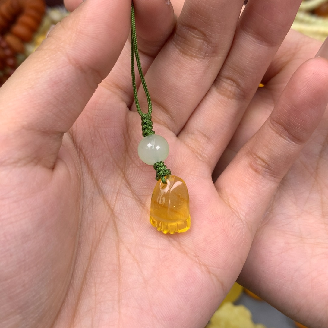 琥珀未镶嵌珠宝奇石