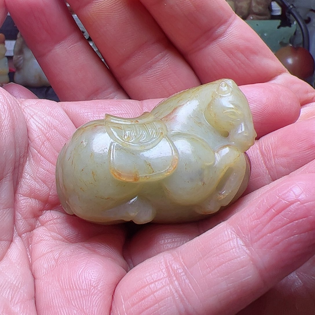 和田玉挂件未镶嵌?****户