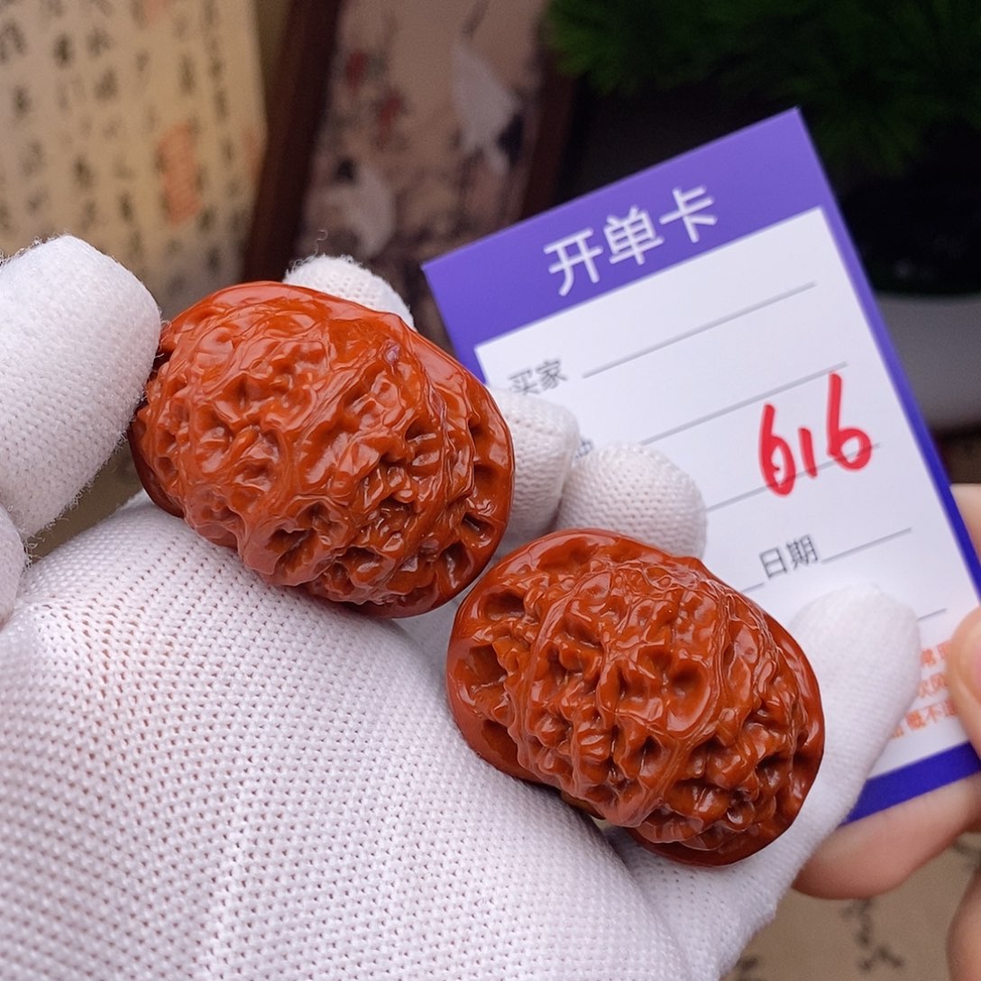 文玩核桃把件43宫灯616