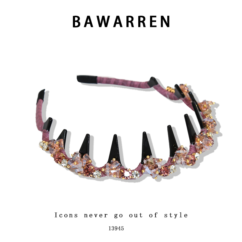 Bawarren 13945-【星空】气质时尚发箍发饰韩版