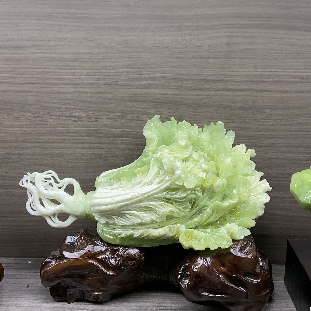 【闪购商品】蛇纹石玉（覆膜）珠宝奇石未镶嵌