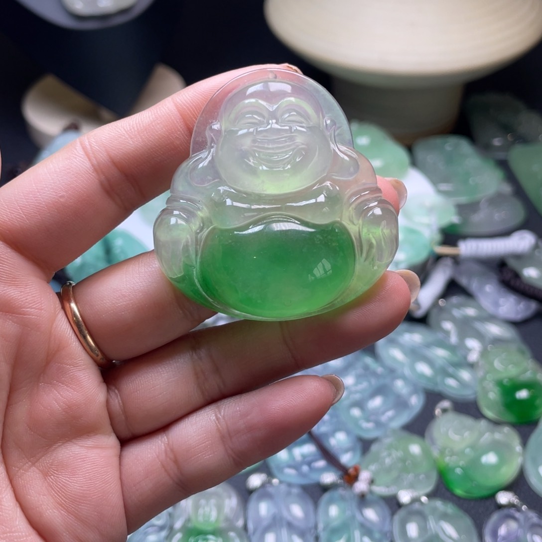 珐琅非金属福****司吊坠