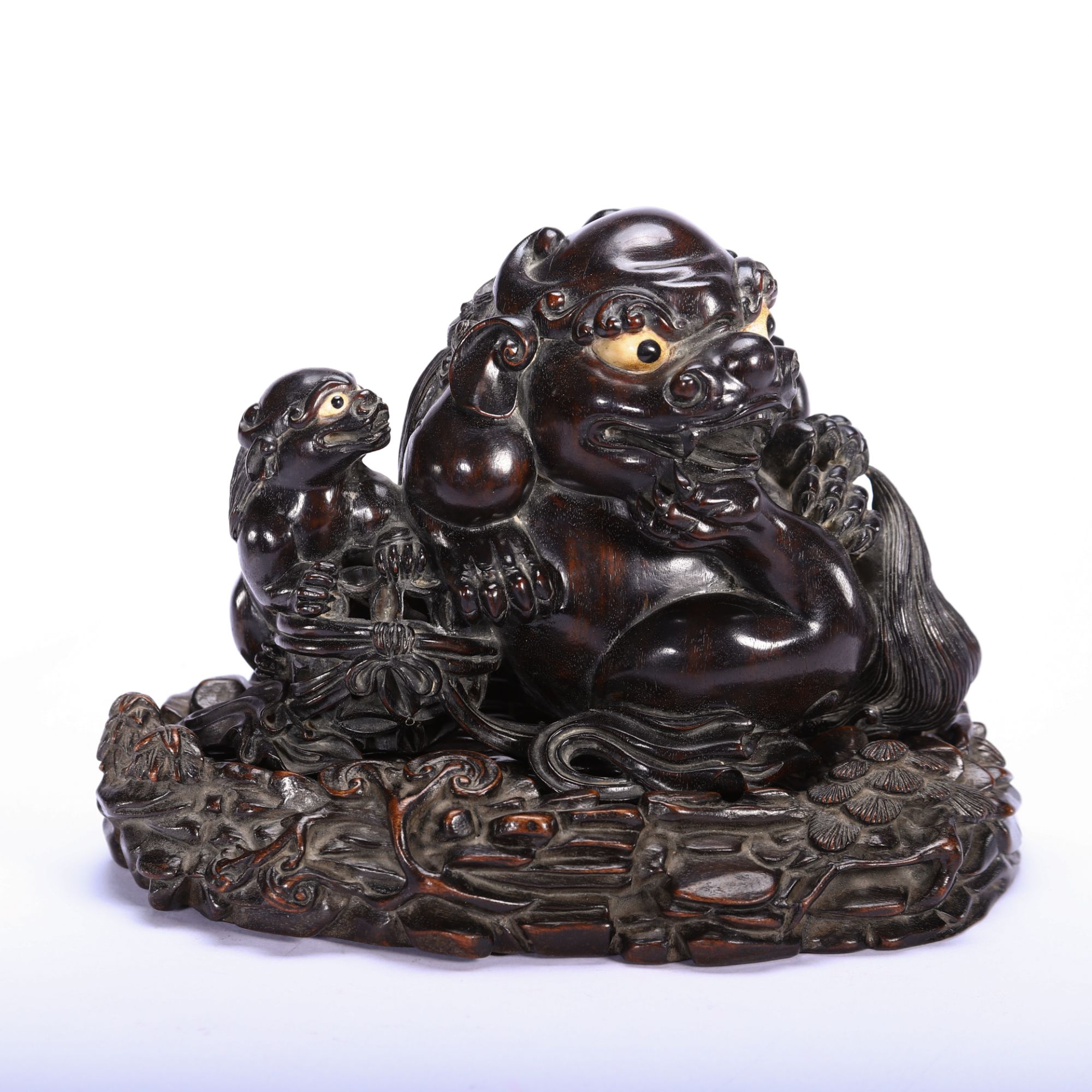 【程田文物】紫檀太师少师摆件-251211-24