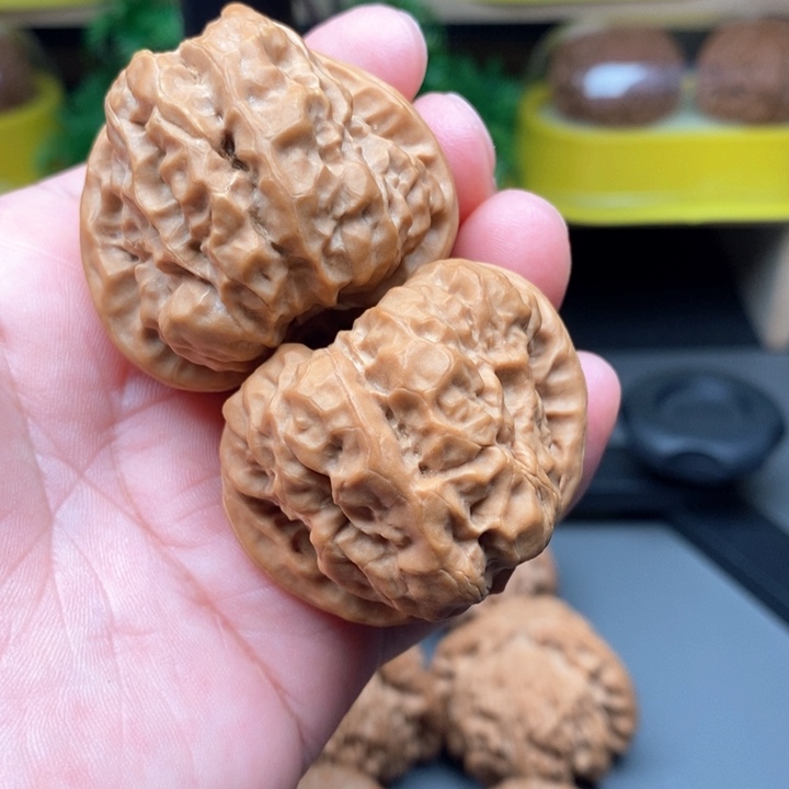 文玩核桃把件蛤蟆头