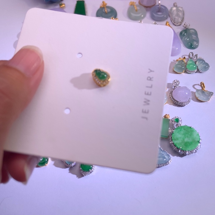 翡翠未镶嵌颈饰11111111