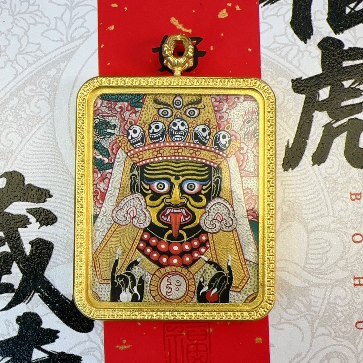 双11专属热贡纯手绘小唐卡扎基拉姆