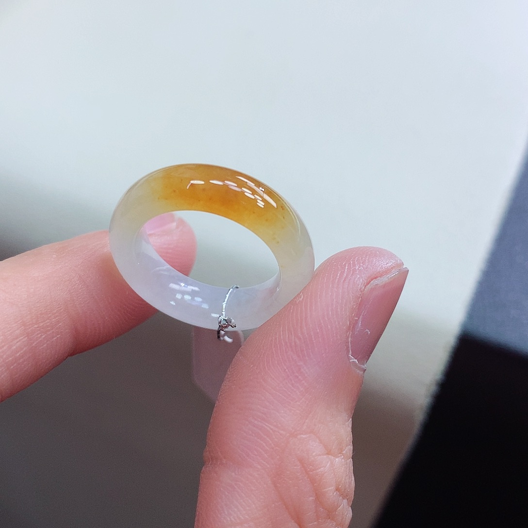 未镶嵌戒指翡翠10-11号