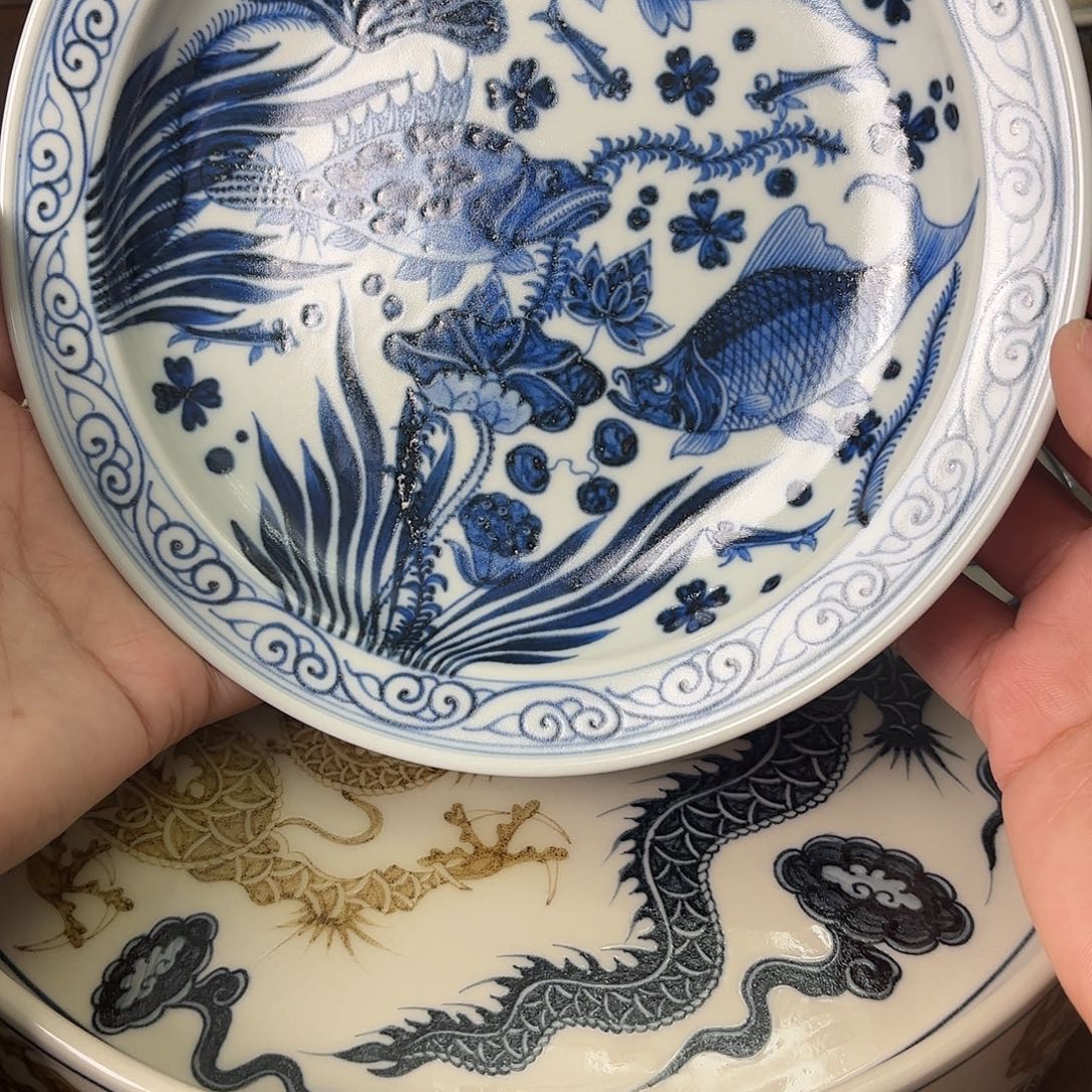 盖碗陶瓷景德镇手绘茶器