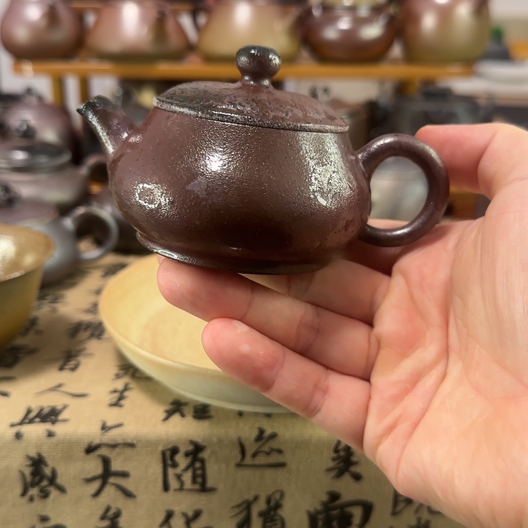 杨村红陶柴烧微瑕福利01明炉