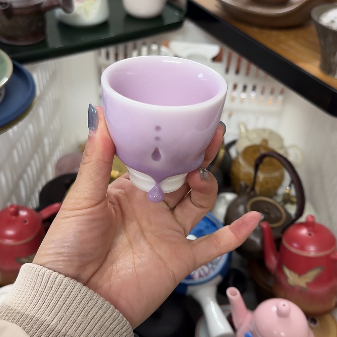 微瑕陶瓷茶具茶杯茶壶