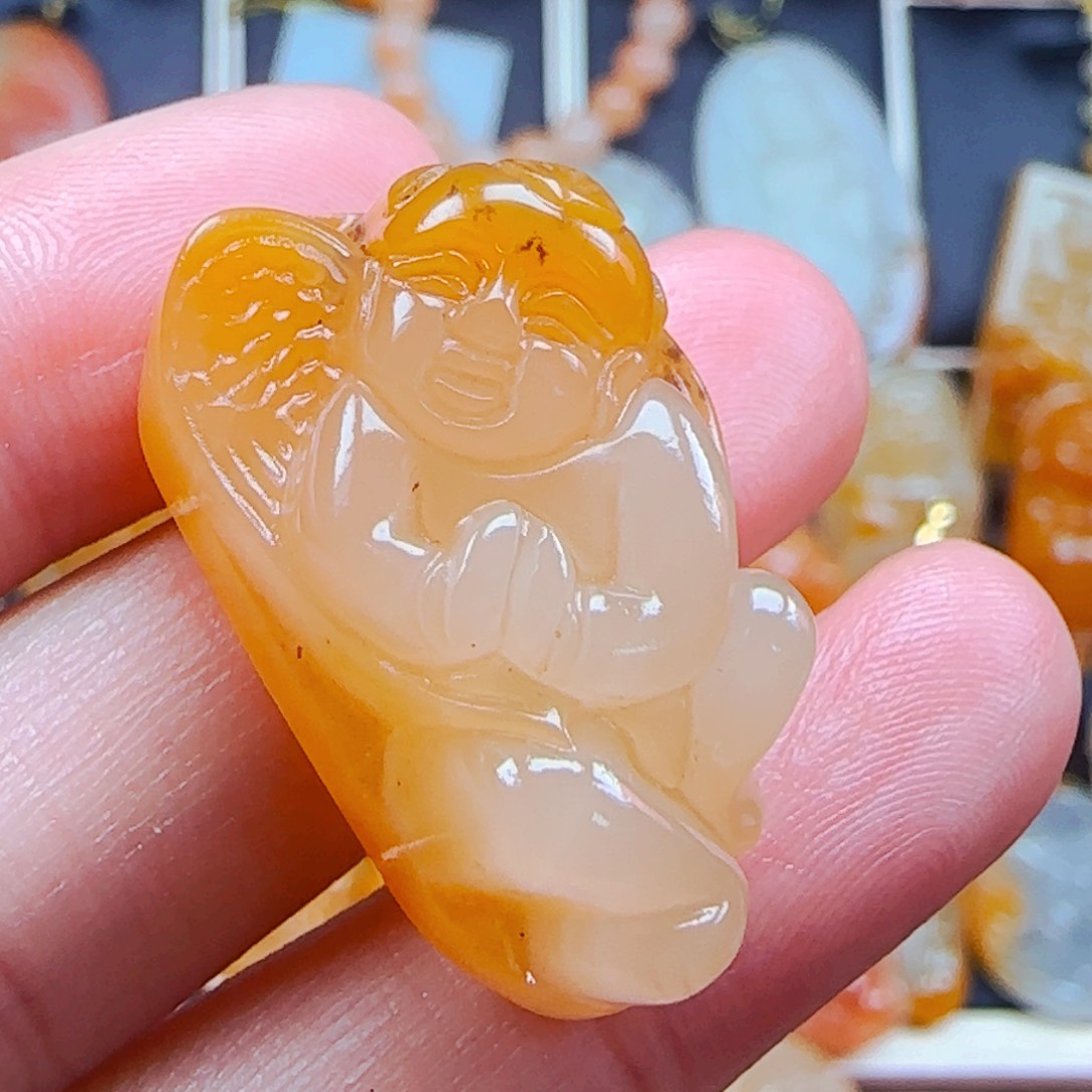 石英质玉（黄龙玉）1未镶嵌