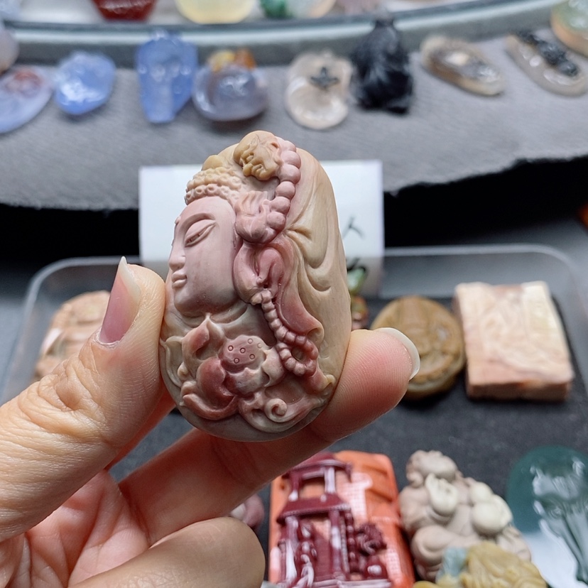 【闪购商品】未镶嵌吊坠定制石英质玉