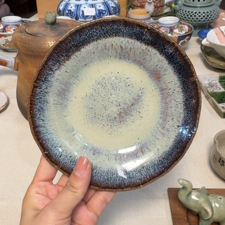 一个盘子好看的很