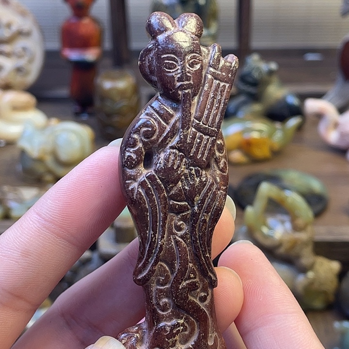 和田玉（糖玉）未镶嵌挂件