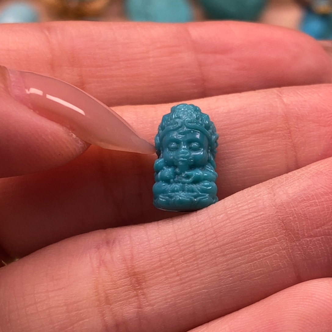 未镶嵌绿松石挂件