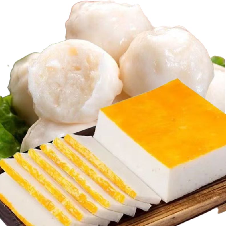 【顺锅专属】荆州鱼糕湖北荆州鱼丸组合装/新鲜现做无添加火锅食材