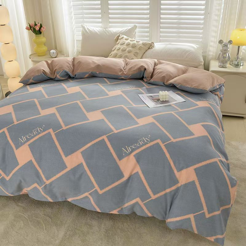 （试营业链接）700纯棉被套床单亲肤棉斜纹