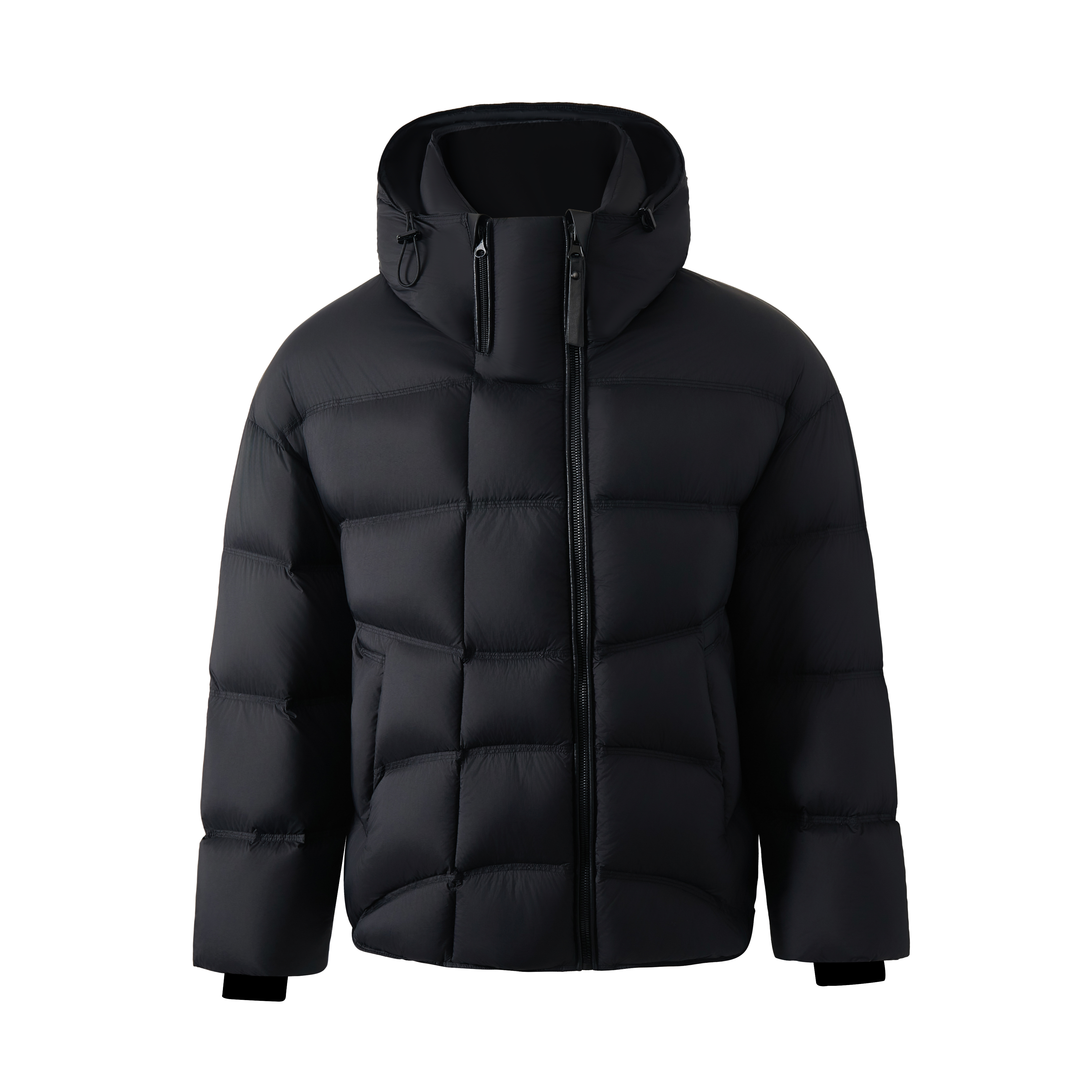 【栋老板男装专属】90%白鸭绒冬季新款加厚重磅连帽羽绒服/5868画