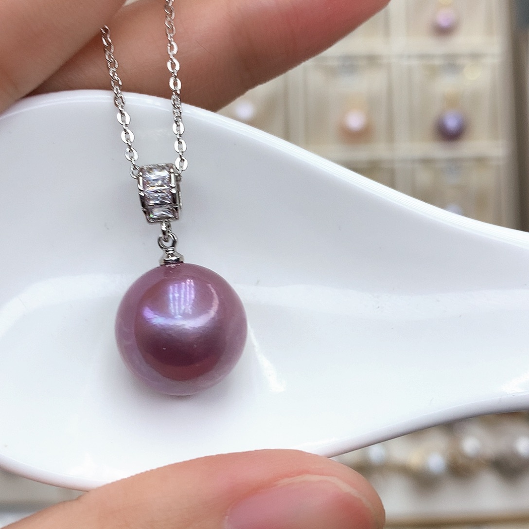 淡水珍珠颈饰合金