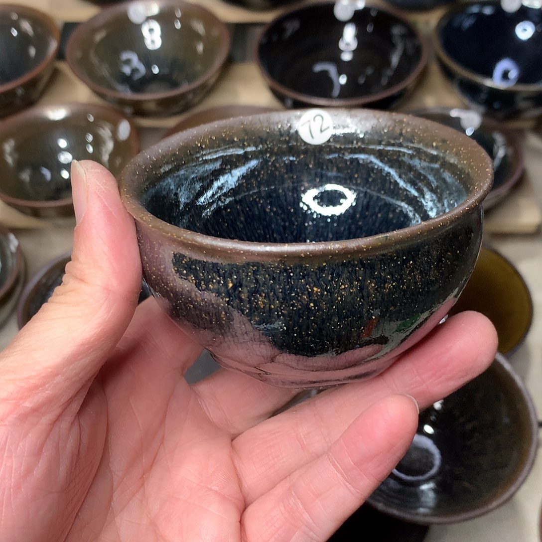 茶盏72粗胎原矿建盏主人杯