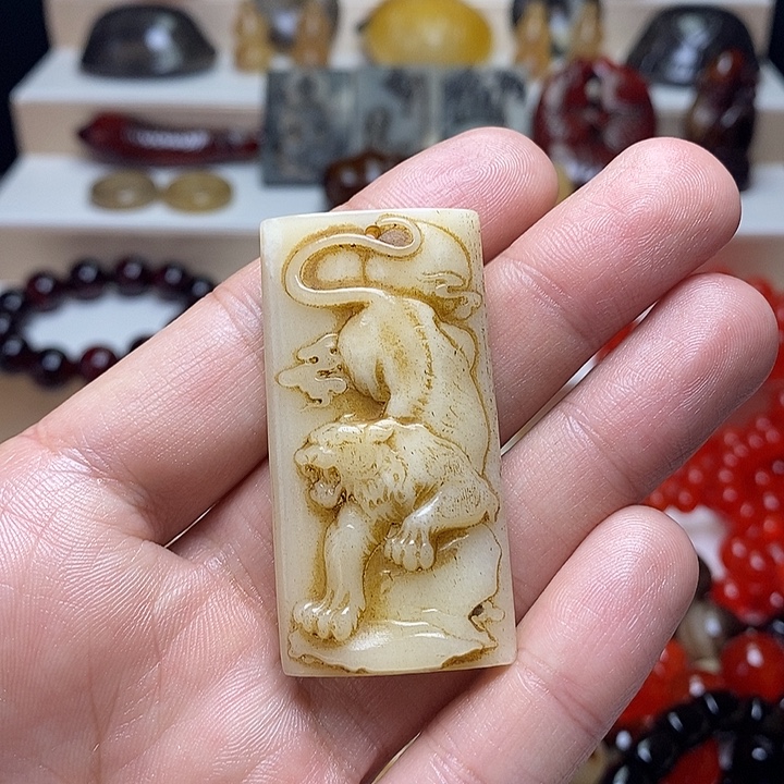 y***昆石英石纯铜手串手链