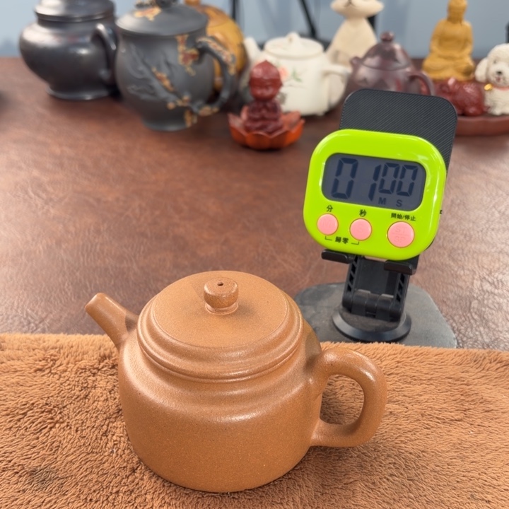 把***你茶壶紫砂宜兴原矿老宕口黄金段