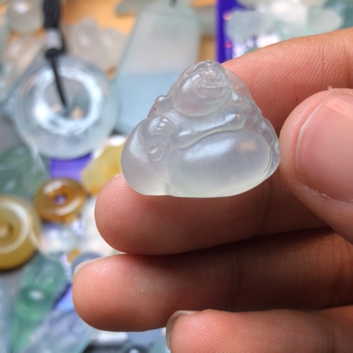 定制翡翠未镶嵌挂件