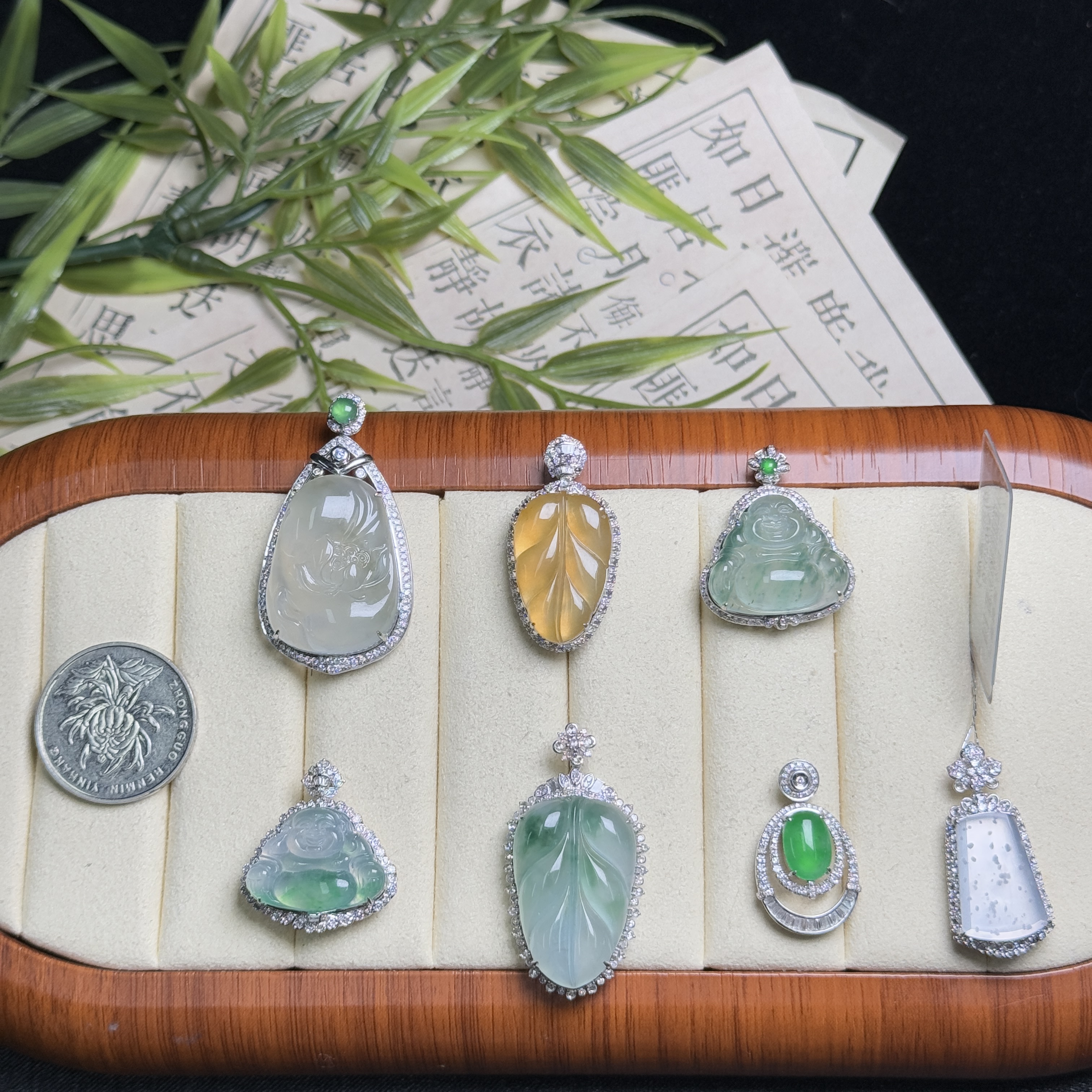 思懿珠宝   18K翡翠吊坠-23800-3-ZGM-多样性发一