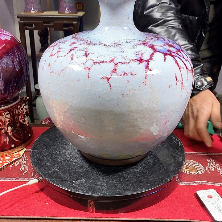 瓶曾****奖中国神垕精品钧瓷