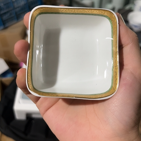 陶瓷碟一个陶瓷陶瓷