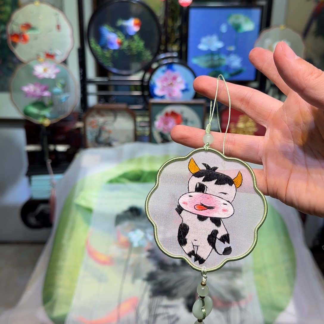 刺绣刺绣工艺精湛