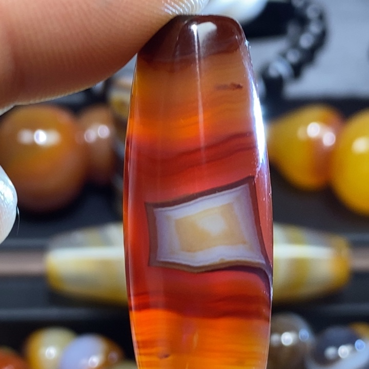 我***3玛瑙/玉髓未镶嵌挂件