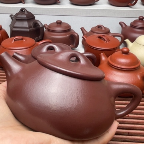 紫砂茶壶随**说紫砂壶全手工