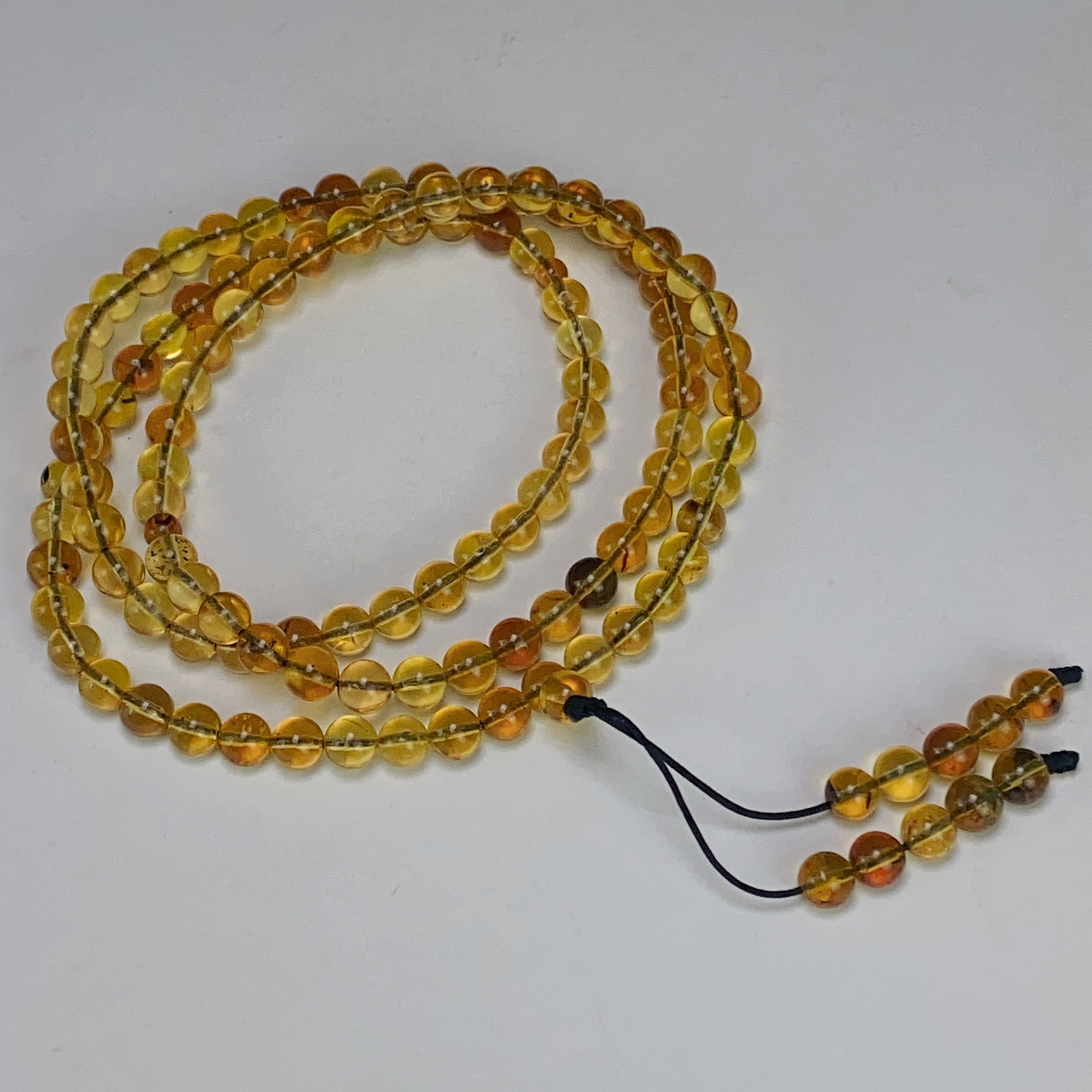 2016/时尚轻奢百搭琥珀5+珠串项链/多样性发/一件