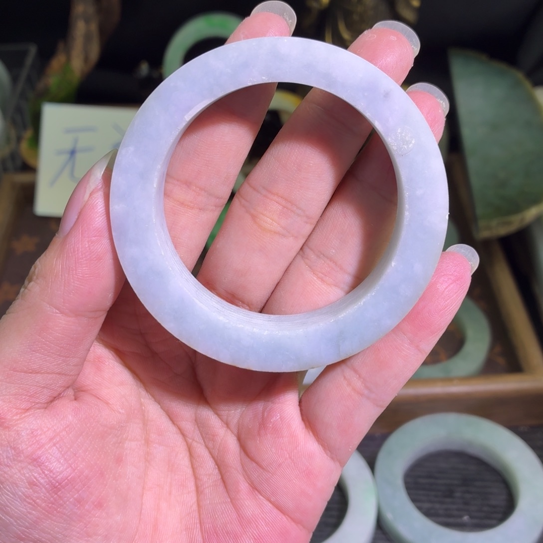 定制翡翠未镶嵌缅甸翡翠A货手镯毛胚定制