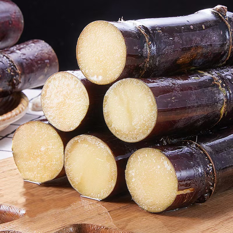 广西黑皮甘蔗新鲜现砍脆甜多汁（4.5-5斤）ds