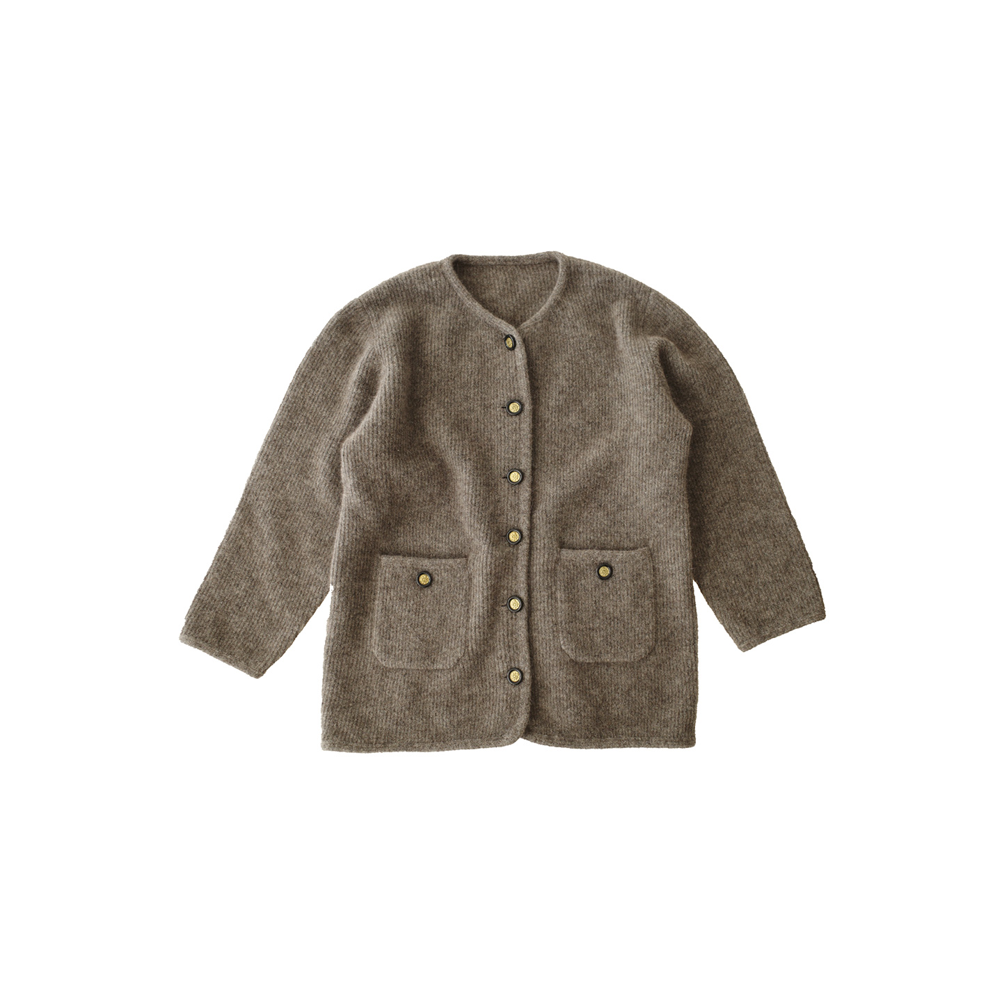 MANZANILLA设计师品牌 马海毛绒感毛衣开衫 DSC买手店 DY5M32061