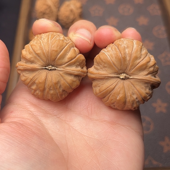 把件文玩核桃南瓜墩