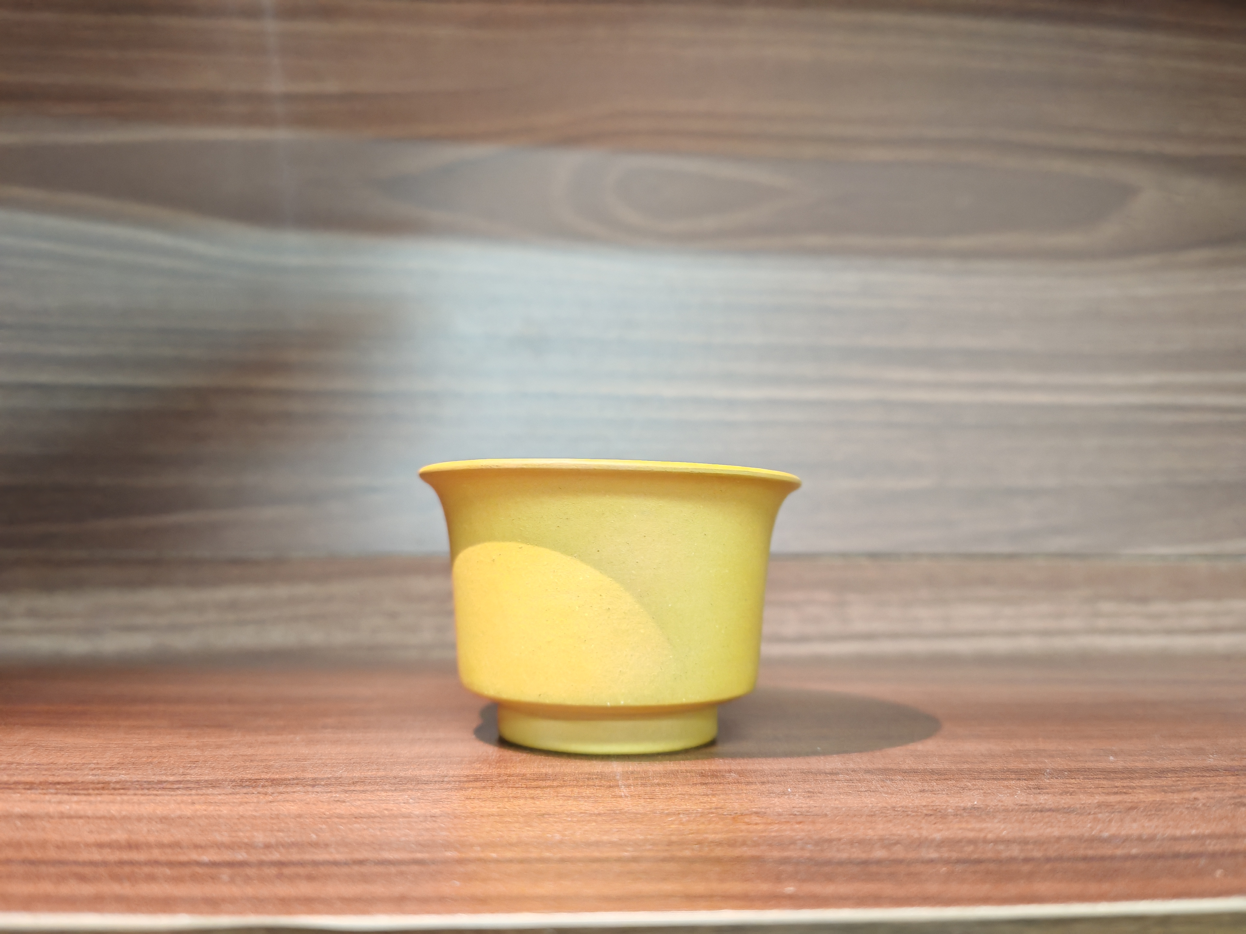 带底斗笠杯 黄金段泥