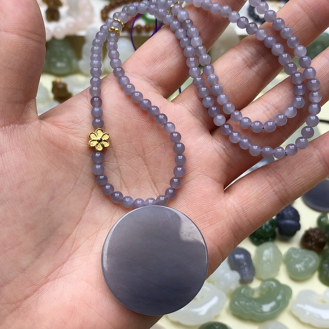 和田玉颈饰未镶嵌W