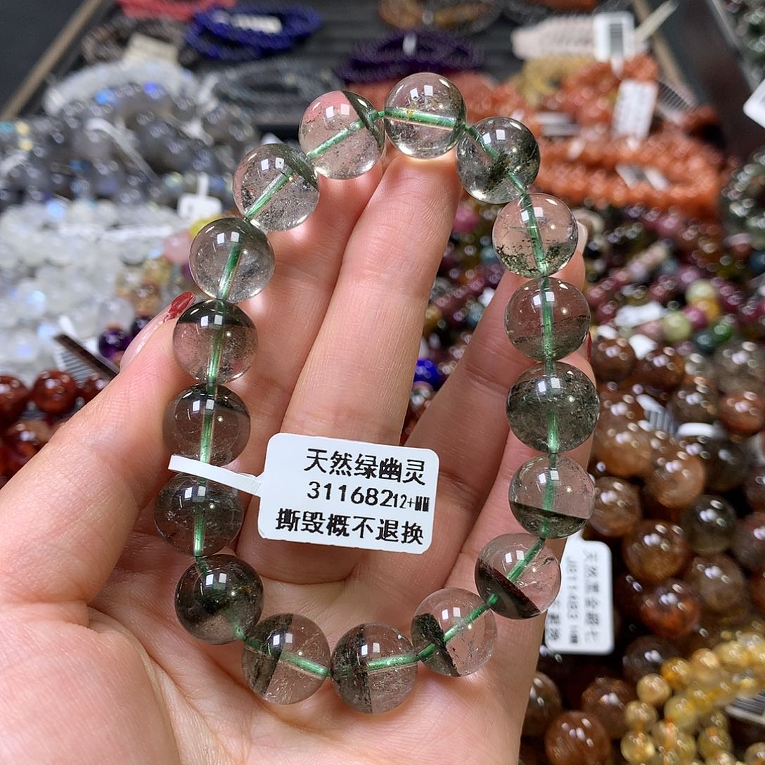 水晶手链未镶嵌，