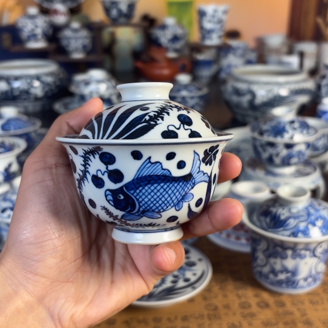 景德镇手工手绘茶具