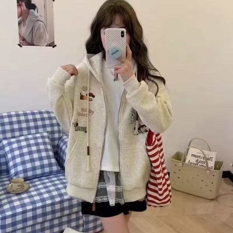（外套）女童外套秋装2025新款春装款网红女中大童儿童装上衣